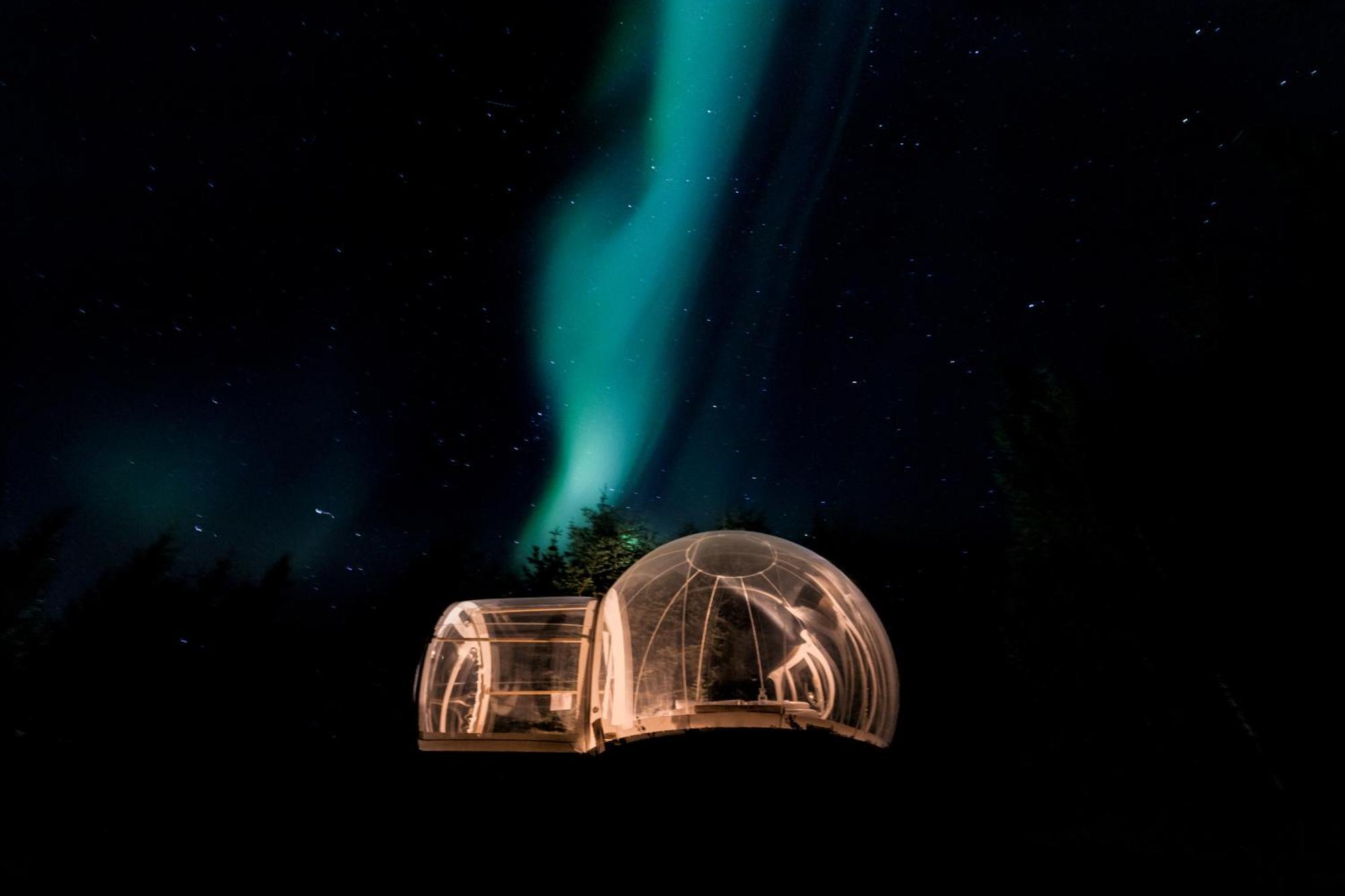 Buubble Hotel - Hrosshagi Selfoss Exteriör bild