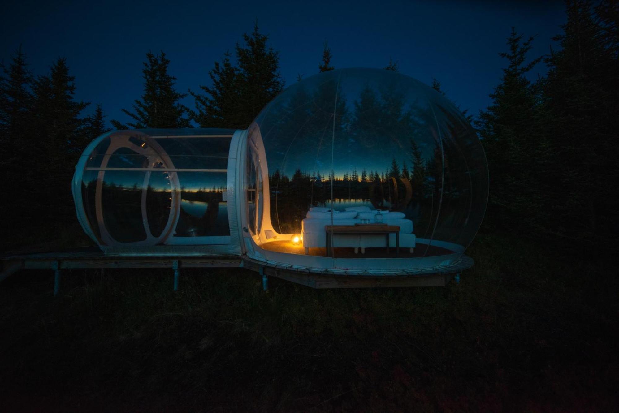 Buubble Hotel - Hrosshagi Selfoss Exteriör bild
