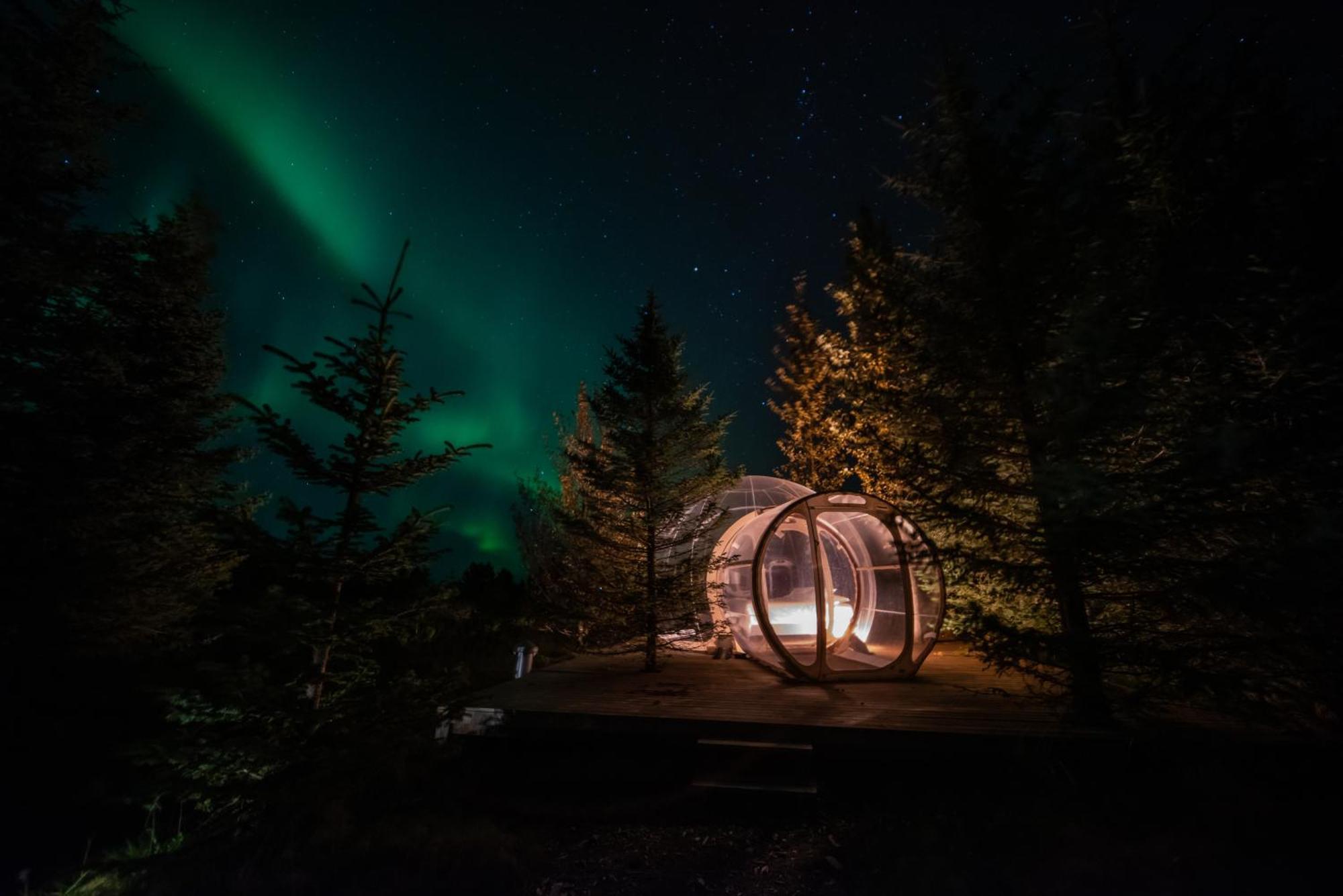 Buubble Hotel - Hrosshagi Selfoss Exteriör bild