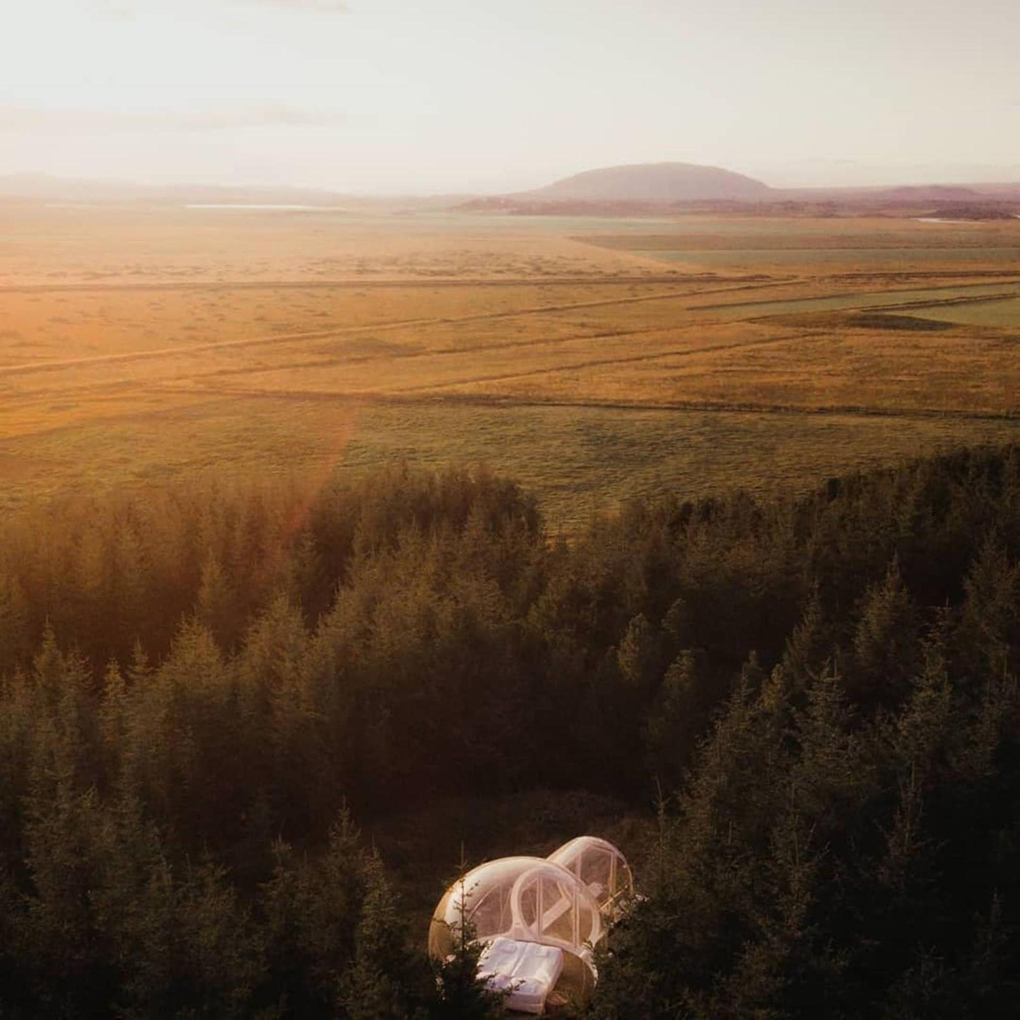 Buubble Hotel - Hrosshagi Selfoss Exteriör bild