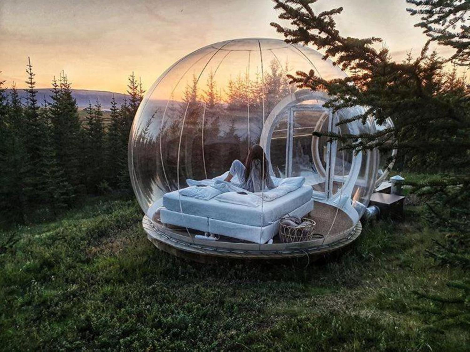 Buubble Hotel - Hrosshagi Selfoss Exteriör bild