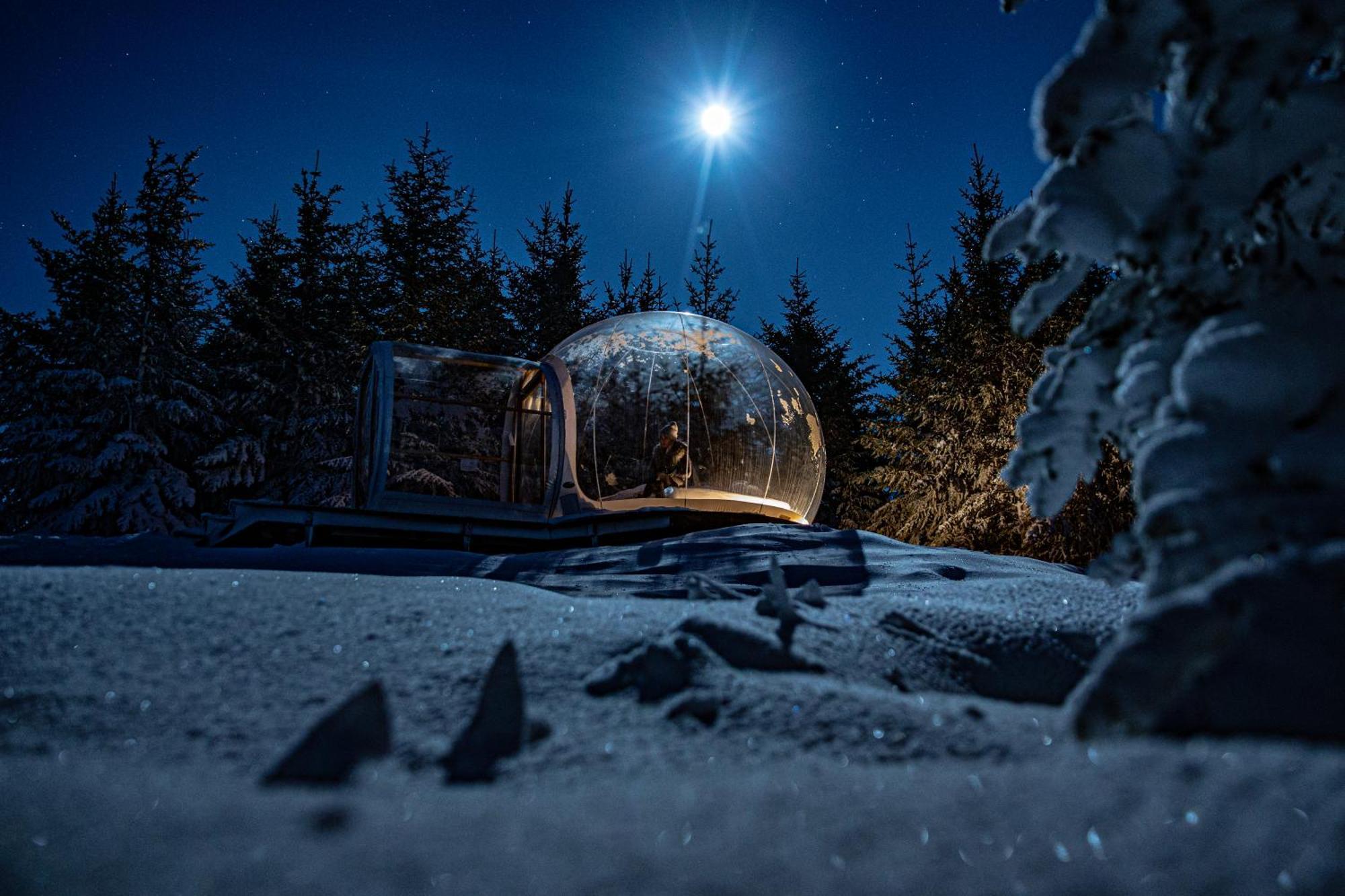 Buubble Hotel - Hrosshagi Selfoss Exteriör bild