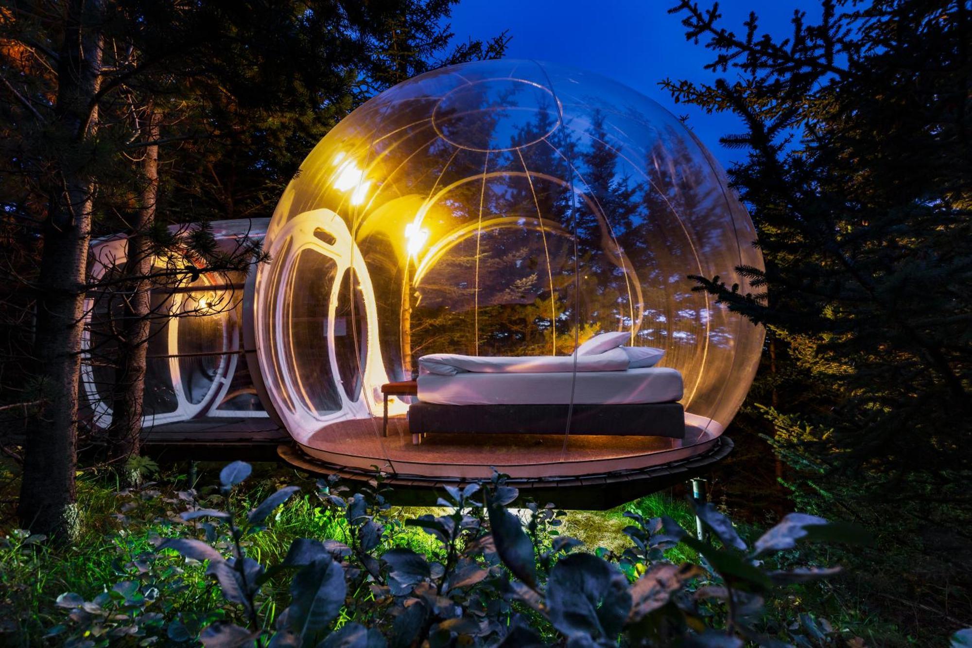 Buubble Hotel - Hrosshagi Selfoss Exteriör bild