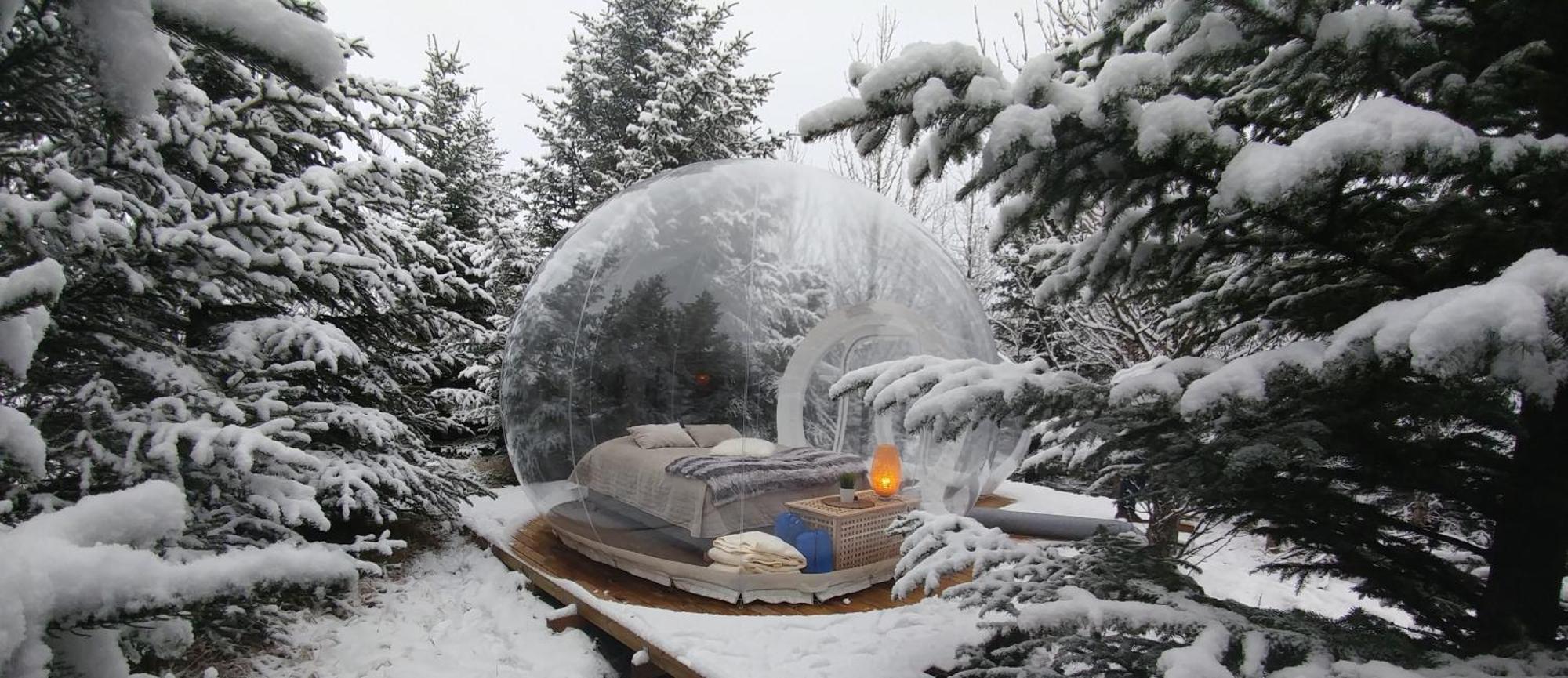 Buubble Hotel - Hrosshagi Selfoss Exteriör bild